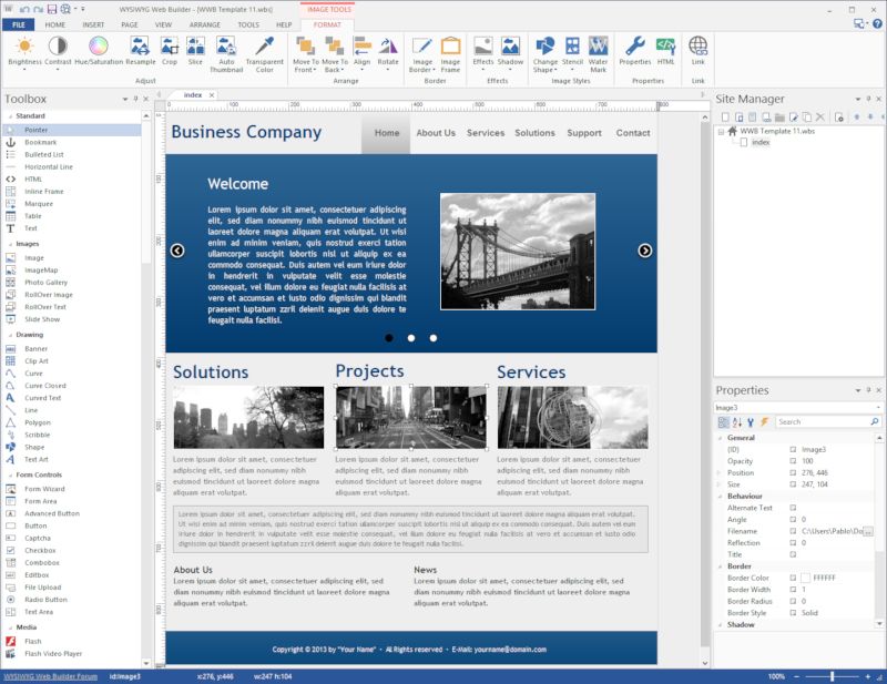 Wysiwyg web builder 10.3.4 