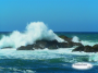 Wave Breaking on Rocks