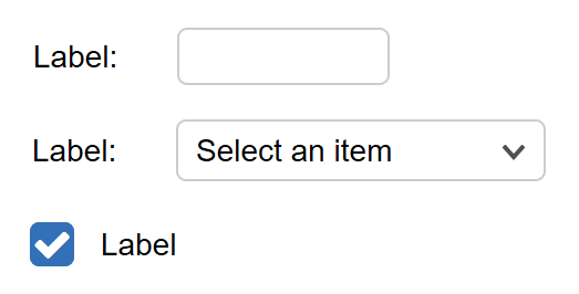Form Controls