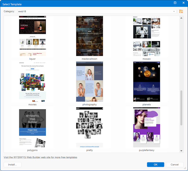 Free sleek bluegriffon templates Flexchurch