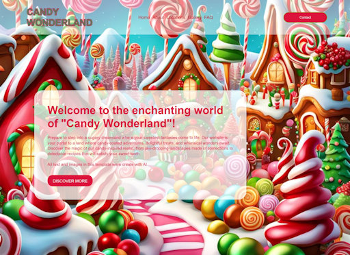 Candy Wonderland Template