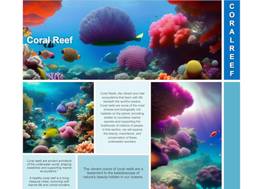 Coral Reef Template