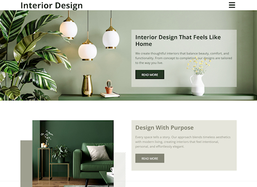 Interior Design Template